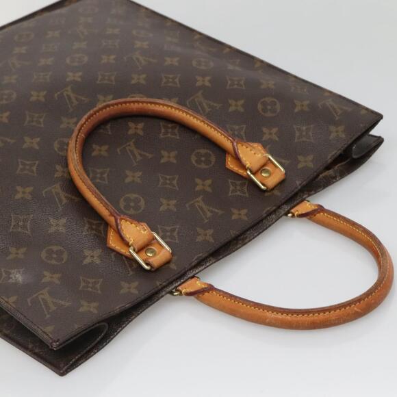 LOUIS VUITTON Monogram Sac Plat Hand Bag M51140 - Picture 6 of 12